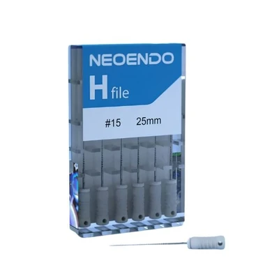 Neoendo Stainless Steel H Files - 25mm 15